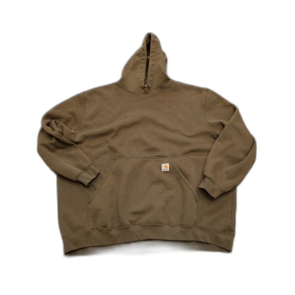 Carhartt Marquette Pullover Hoodie in Green/Brown size 4XL